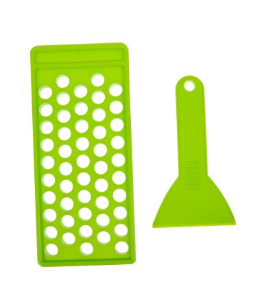 PLAFOPE PLAFOPE Natural Kit of 3 Spatulas with 50 Holes for Gloss and Cream