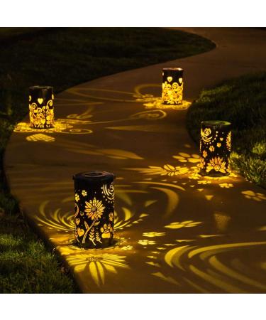 iHeartDogs Pet Memorial Solar Lantern: Pet Loss Gift for Shelter Pets - Sunflowers & Paws - Buy Online on GoSupps.com