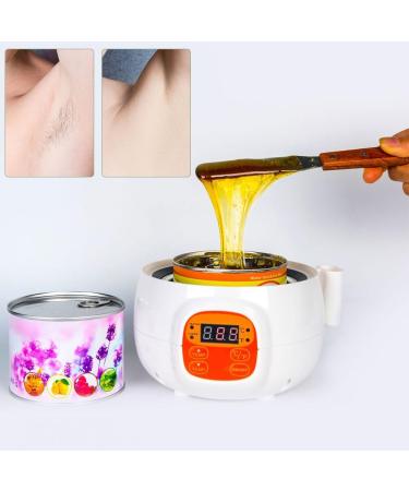 Premium Wax Spatula Set - 2PC Stainless Steel & Wooden Handle for Hair Removal | Spatola Cera for Cosmetics - Buy Online on GoSupps.com