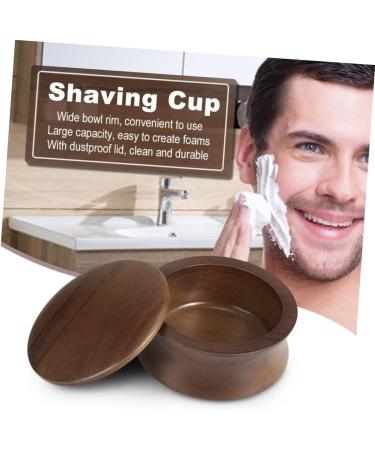 Healeved Shaving Bowl with Lid | Men's Shaving Soap Bowl for Ultra Rich Foam | Premium Shaving Bowls for Men - Buy Online on GoSupps.com