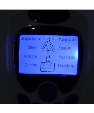 Electric Neck Massager for Pain Relief - TENS Stimulation Device with 4 Electrode Pads - Buy Online on GoSupps.com
