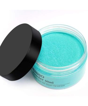 Turquoise Blue Mica Powder 1.7 oz - Cosmetic Grade Pigment for Epoxy Resin, Soap Colorant, Bath Bombs, Lip Gloss, Nails Polish, Craft Projects - Buy Online on GoSupps.com