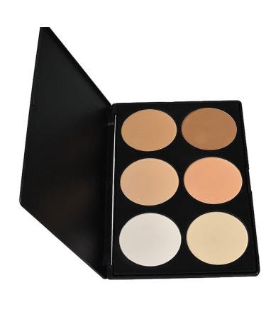 FantasyDay Professional 6 Colors Face Powder Concealer Palette - Camouflage Cream for Flawless Makeup | Ideal for Professionals & Personal Use - Buy Online on GoSupps.com