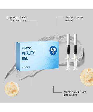 LWQCHW Prostate Vitality Gel for Men Gentle Freshness & Daily Comfort Support Mild Formula for Private Care Easy-Use Clean Gel 6g(3) - Buy Online on GoSupps.com