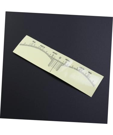 Ipetboom 300 Pcs Eyebrow Pencil Transparent Stickers Tools Microblading Measuring Tool Disposable - Buy Online on GoSupps.com