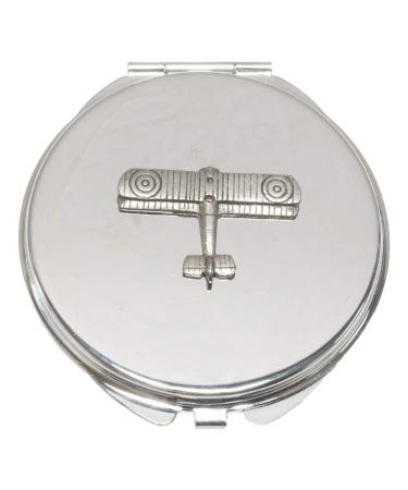 Biplane Compact Mirror Handbag Gift With Free Engraving 33