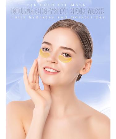 EBANKU 30 Pairs Gold Under Eye Patches | Collagen Eye Masks for Dark Circles, Puffiness & Wrinkles - Buy Online on GoSupps.com