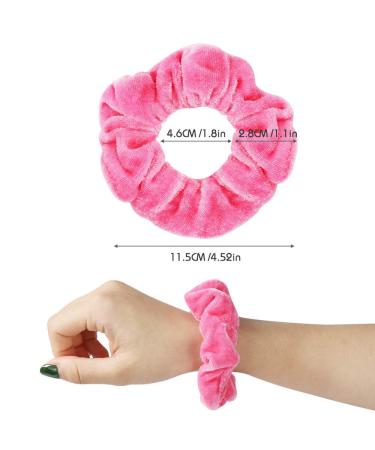 Buy Kucosy 50-Piece Velvet Hair Tie Set | Colorful Scrunchies & Elastic Hair Accessories for Women & Girls - International Shipping Available - Buy Online on GoSupps.com