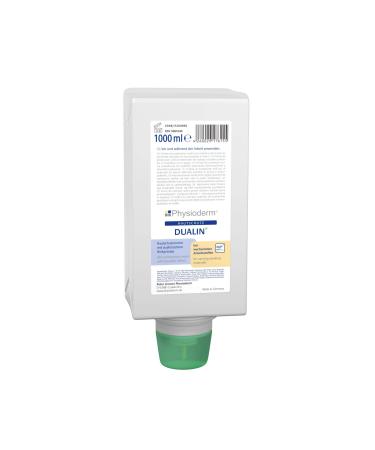 Physioderm PHYSIODERM Dualin Skin Protection Cream 1 L Bottle Vario Face Cream Hand Cream Skin protection during agent changes
