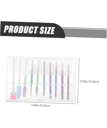 Ipetboom Faux Nails 1 Set Nail Polisher Alloy Tungsten Steel Natural Nail Pen Artificial Nails - Buy Online on GoSupps.com