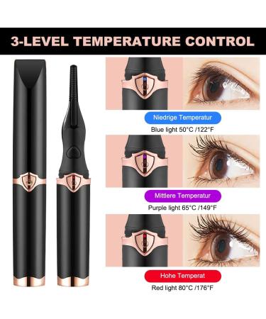 Buy Electric Eyelash Curler - Heated & Adjustable Temperature for Perfect Curls | International Shipping Available - Buy Online on GoSupps.com