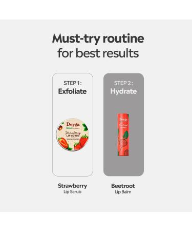 Beetroot Tinted Lip Balm | Nourishing Lip Care for Dry & Chapped Lips | Helps Reduce Lip Pigmentation | Natural Moisture & Soft Tint | For Women & Men | Stick Lip Balm (Red) - Buy Online on GoSupps.com