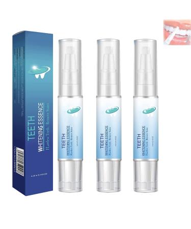 3Pcs LANTHOME Teeth Whitening Essence, Herbaluxy Teeth Whitener, Herbaluxy Teeth Whitening Pen, Purely White Deluxe Teeth Whitening Kit, Nutty Buzzy Teeth Essence