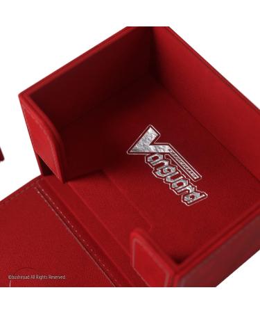 Gamegenic Cardfight!! Vanguard Nation's Vault Premium Deck Box | Dragon Empire Red | Holds 50 Double-Sleeved Cards | With Extra Drawer for Power Counters | Accessories | Red Dragon Empire - Buy Online on GoSupps.com