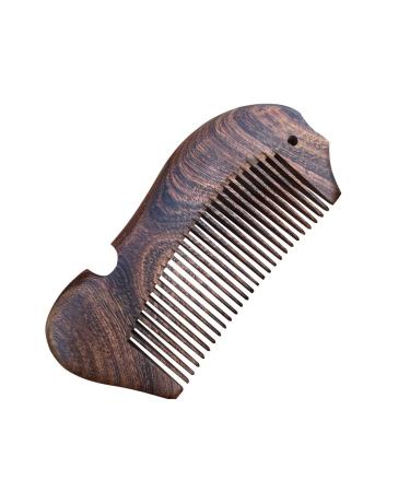 Comb Hair Care Hair Comb Wooden Comb Creative Fish Styling Hair Comb Can Massage the Scalp Family Men and Women Are Suitable for Hair Styling Gifts Hair Brush Brass