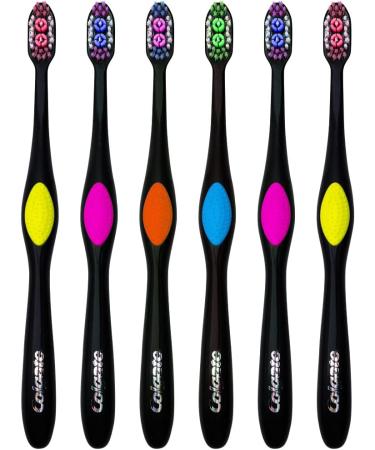 Colgate 360 Fresh N' Protect Toothbrush Ultra Compact Soft - Pack of 6 | Colors May Vary - Buy Online on GoSupps.com