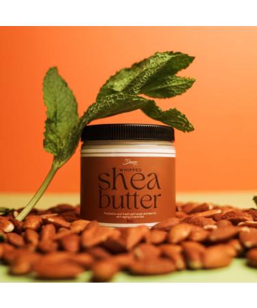 Organic Whipped Shea Butter - Hydrating & Lightweight for All Skin Types - 8 oz - Buy Online on GoSupps.com