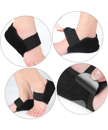 Buy Heel Cover Pads for Plantar Heel Pain Relief - Non-Slip Comfortable Night Use - 11.2x6.5cm - Buy Online on GoSupps.com