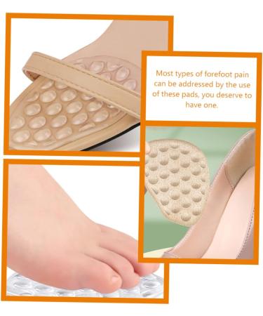Beaupretty High Heels Forefoot Pads - 3 Pairs Non-Skid & Comfortable Half Pads for Women | Soft Anti-Slip Insoles in Assorted Colors - Buy Online on GoSupps.com