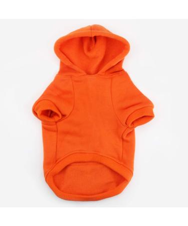 Buy Idepet Dog Sweaters - Warm Pullover for Small Dogs & Cats | Orange | Ideal for Chihuahuas & Teddy Poodles - Buy Online on GoSupps.com