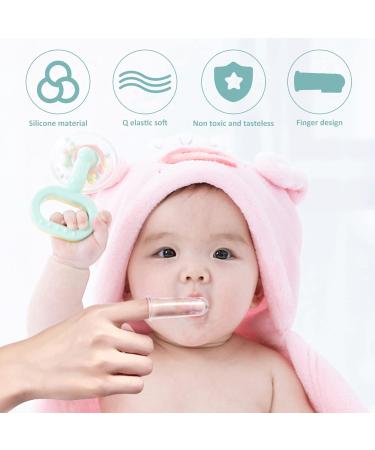 Buy Healvian Silicone Milk Toothbrush 6-Pack | Finger-Sleeved Oral Care for Babies & Newborns - Buy Online on GoSupps.com