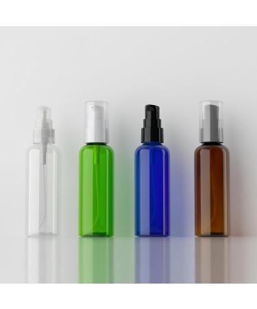 ZEOABSY 12 Pieces 100 ml Transparent Lotion Bottles with White Pump 100ml Empty PET Plastic Lotion Pump Bottle Cosmetic Gel Travel Container for Cosmetic Make up Cleaning + 2 x Funnel Transparent 100ml - Buy Online on GoSupps.com