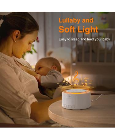STYFSCP White Noise Machine - 30 Soothing Sounds, USB Adapter, Memory Function - Ideal for Baby, Kids, Adults - Buy Online on GoSupps.com