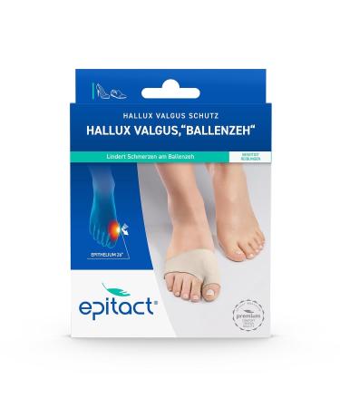 EPITACT Double Protection Cushion Size S (36-38) - Relief for Hallux Valgus Plantar Pain & Callus - International Shipping Available - Buy Online on GoSupps.com