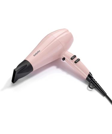 BaByliss Rose Blush 2200W Hair Dryer - Powerful Ionic Lightweight Dryer (Pink) - Buy Online on GoSupps.com