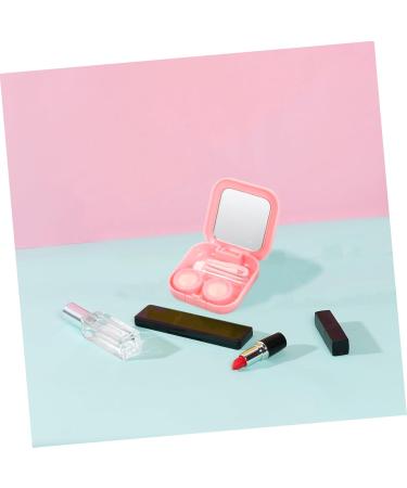 Partykindom 12 STK Pink Contact Lens Container Set | Travel Lens Storage Box | Suction Lens Cases for Easy Storage - Buy Online on GoSupps.com