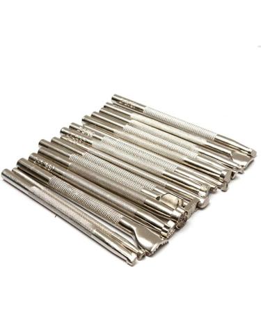 20pcs Leather Stamping Tools Set for Saddle Making | Leather Working Stamp Punch Set - Buy Online on GoSupps.com