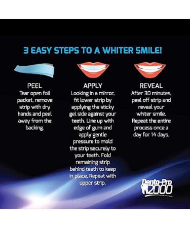 Teeth Whitening Activated Bamboo Charcoal Strips - Instant Results No Mess | International Shipping - Buy Online on GoSupps.com