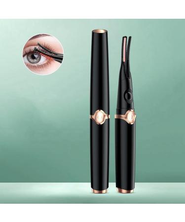 kawehiop USB Charging Compact Heated Eyelash Curler Professional ABS Type 2 1Set 1Set Type 2 - Buy Online on GoSupps.com