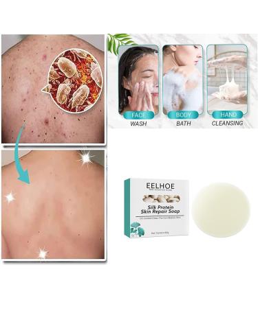 Collagen Milk & Silk Protein Soap for Exfoliating, Brightening, and Repairing Uneven Skin - 1pc - Buy Online on GoSupps.com