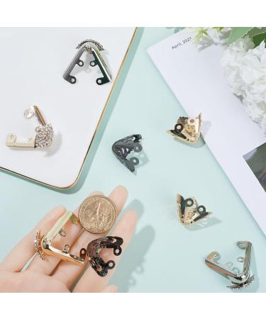 GORGECRAFT 8Pcs Metal Shoe Toe Protectors - Rhinestone High Heel Covers for Women's Shoes - Buy Online on GoSupps.com