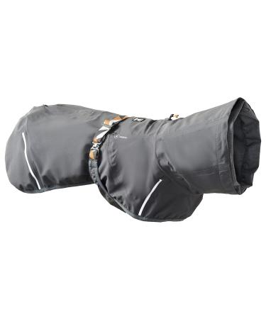 Mudventure Dog Coat ECO Rain Jacket for Dogs (BlackBerry 35) 35 Blackberry