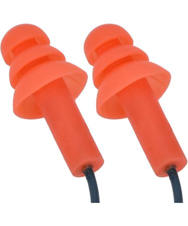 Milltrip Soft Foam Earplugs - Corded Silicone Noise Reduction & Metal Detectable Hearing Ear Plugs for Ultimate Comfort & Protection - Buy Online on GoSupps.com