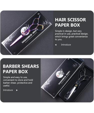 FOMIYES 2-Pack Hairdressing Scissors Storage Box | Salon & Bathroom Accessories for Shears | Durable & Stylish Packaging Solution - Buy Online on GoSupps.com