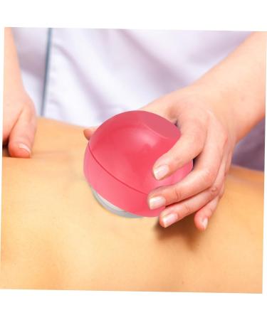 Frcolor Hand Massage Ball - Ice Roller Foot Massager & Fasciitis Relief Globe - Practical Fitness Tool for Home Use - 6.5x6.5x6cm Pink - Buy Online on GoSupps.com