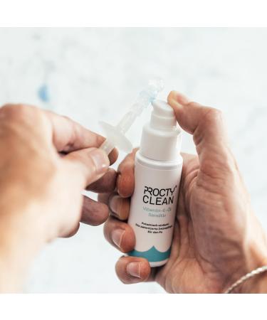ProctyClean Vitamin E Oil for Intimate Care - Natural Alternative for Hemorrhoids & Anal Fissures - Soothing Relief for Men & Women - Buy Online on GoSupps.com