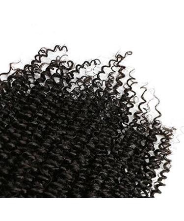 12 Inch -28 Inch Kinky Curly Clip in Hair Extensions Clip Ins Brazilian Remy Human Hair for Black Women Natural Color 8 pieces 70g/One Set (12") - Buy Online on GoSupps.com