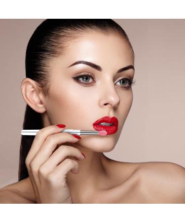 6 Pcs Reusable Silicone Lip Brushes with Caps | Lipstick Applicators for Lip Gloss, Lip Mask, Eyeshadow, Lip Cream, Lip Scrub - Multicolor - Buy Online on GoSupps.com