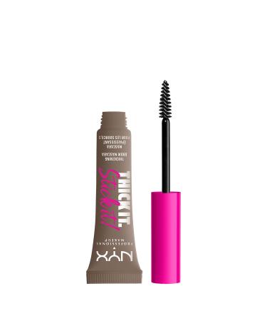 Nyx Professional makeup eyebrow mascara with up to 4pm for tinted and fuller eyebrows thick it. Stick it!Brow Mascara Taupe (brown) 01 Taupe - Buy Online on GoSupps.com