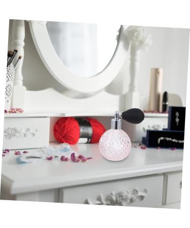 MAGICLULU 1 Set Perfume Bottle Perfume Sprayer Refillable Glass Bottle Vintage Glass Bottle Perfume Spray for Perfume Glass 6x6cm Pink - Buy Online on GoSupps.com