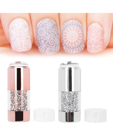 Silicone Nail Stamper for DIY Nail Art | Ideal for Beauty Salons & Nail Art Lovers - International Shipping - Buy Online on GoSupps.com