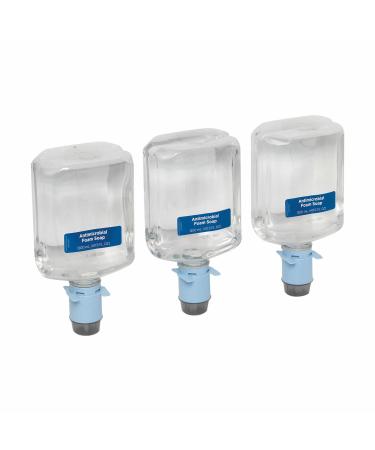 Georgia-Pacific-43822 Pacific Blue Ultra Antimicrobial Foam Soap Refills for Automated Touchless Soap Dispenser Dye & Fragrance Free 3 Bottles/Case