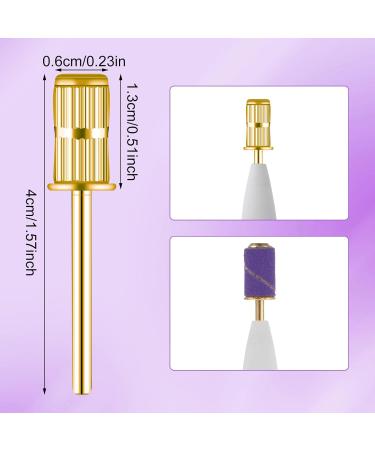 10 Pieces Professional Nail Drill Bits - Replacement Mandrel 3/32 inch Sanding Bands for Electric Nail Files - Perfect for Manicure & Pedicure - Buy Online on GoSupps.com