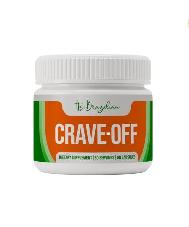 IT'S BRAZILIAN Crave-Off - Metabolism & Energy Support Supplement - Helps Supports Your Overall Wellness and Nutritional Balance - 60 Capsules