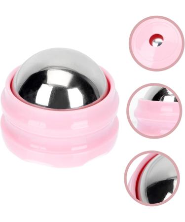 Lurrose 2 STK Massage Globe - Portable Stainless Steel Face Roller & Body Massage Device | Anti-Aging Hand Massage Tool (Various Colors) - Buy Online on GoSupps.com