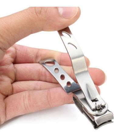 Junguluy 2X Stainless Steel Nail Tips Clipper Trimmer Manicure Nail Art Toes Clippers Tools - Buy Online on GoSupps.com